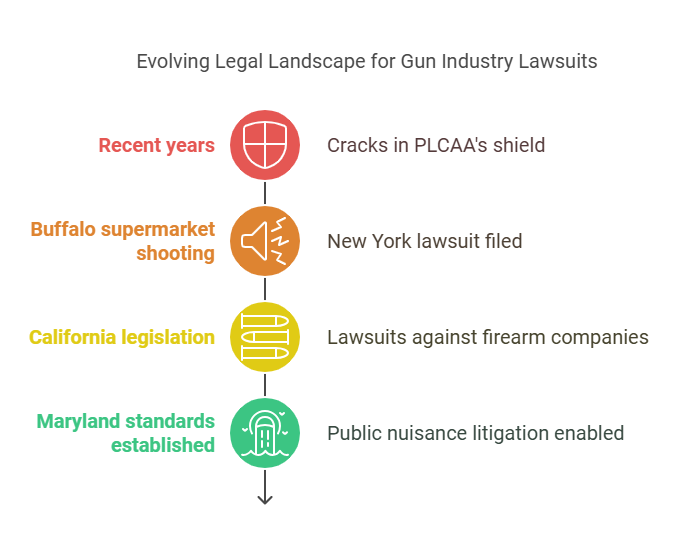 Evolving Legal Landscape for Gun Industry Lawsuits