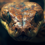 Close-Up of A Snake, Symbolizing Snake Appearances in Dreams